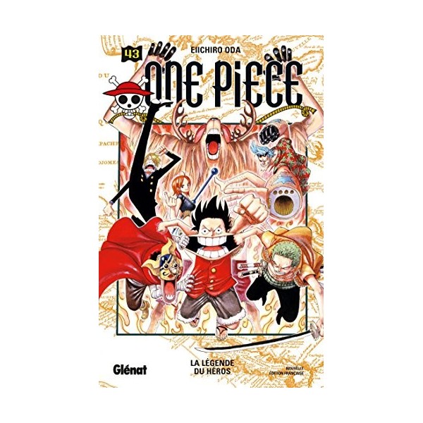 One Piece - Édition originale - Tome 43: La légende du héros
