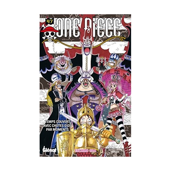 One Piece - Édition originale - Tome 47: Temps couvert avec chutes dos par moments