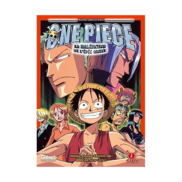 One Piece Anime comics - La malédiction de lépée sacrée - Tome 01