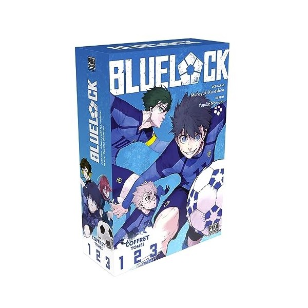 Blue Lock Coffret T01 à T03