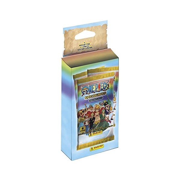 Panini One Piece TC Blister 4 Pochettes + Carte édition limitée, 004385KBF4