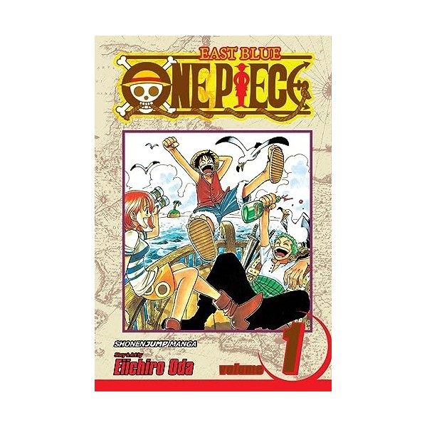 One Piece, Vol. 1: Romance Dawn One Piece Graphic Novel English Edition 