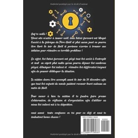 Calendrier de lAvent Escape Game: Énigme Logique Casse-têtes - Jeux et Défis Cérébraux - 25 Jours pour Sauver Noël- Idéal po