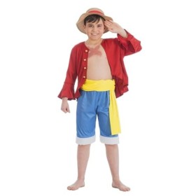 Chaks C4612152, Déguisement Luffy ® de One Piece 152cm, 11-13 ans