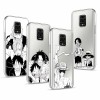 4 Pièces Coque pour Xiaomi Redmi Note 11S 4G / Note 11 6.43, Animé One Piece Luffy Zoro Gear 5 Sun God Nika avec Transparen