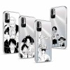 4 Pièces Coque pour Xiaomi Redmi Note 11S 4G / Note 11 6.43, Animé One Piece Luffy Zoro Gear 5 Sun God Nika avec Transparen