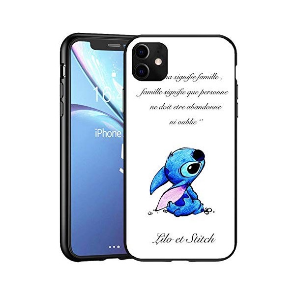 Compatible avec iPhone 11 étui pour téléphone Coque en Silicone Anti-Chocs, Noir TPU Noir Doux