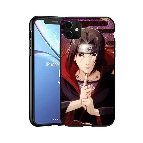 Compatible avec iPhone 11 étui pour téléphone Coque en Silicone Anti-Chocs, Noir TPU Noir Doux