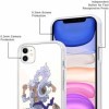 PBNDJVG 2 Pièces Coque pour iPhone 11 6.1 , Anime One Piece Luffy Gear 5 Nika Manga Dessin Animé Motif Étui Protection Hous