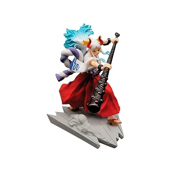 Figurine Banpresto One Piece Yamato Senkozekkei - Hauteur 11cm - Multicolore