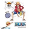 ABYSTYLE - ONE PIECE - Stickers - 16x11cm - Luffy & Law