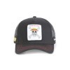 Casquette Homme & Femme One Piece, Casquette Trucker, Originale et Authentique, Noir, Taille TU