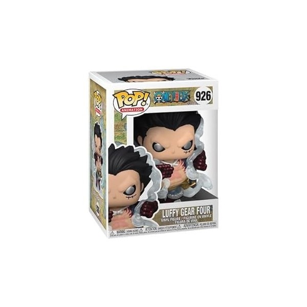 Figurine Funko Pop Animation One Piece Luffy Gear 4 Metallic Exclusivité
