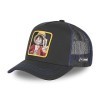 Casquette Homme & Femme One Piece, Casquette Trucker Luffy, Original Manga, Noir, Bleu, Rouge, Taille TU