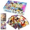 CBOSNF 180pcs Carte à Collection One Piece Game Carte Entertainment Cards Game One Piece Anime Cards Athletic Cards Animation