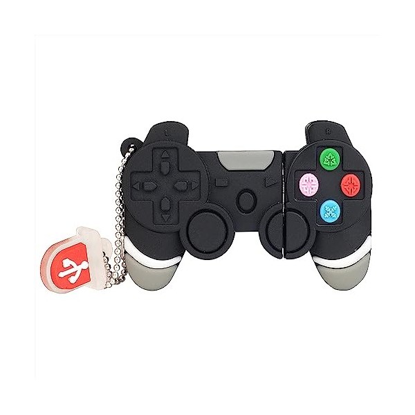 leizhan Clé USB Silicone 32Go,Flash Drive USB 2.0 Dessin Animé Animal Machine de Jeu Pendrive Mignon Idéal Cadeau pour