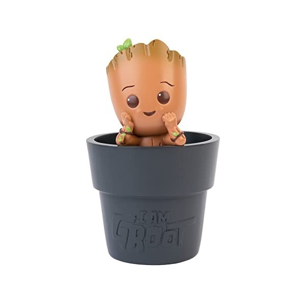 Grupo Erik - Pot à Crayons Bébé Groot | Accessoire Marvel, Fournitures de Bureau Originales | Sous Licence Officielle Les Gar