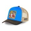 Casquette Homme & Femme One Piece, Casquette Trucker, Luffy, Original Manga, Bleu, Noir, Rouge, Jaune, Taille TU