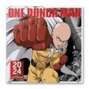 Grupo Erik - Calendrier Mural 2024 One Punch Man | Calendrier Mensuel 30 x 60 cm, Certifié FSC, en Français