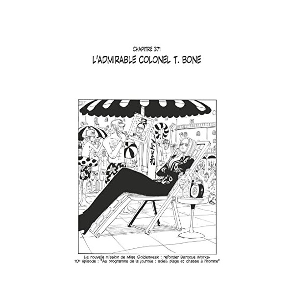 One Piece édition originale - Chapitre 371 : Ladmirable colonel T. Bone One Piece Chapitres 