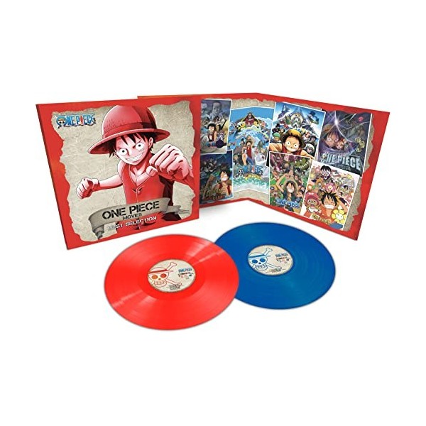 One Piece Movies Best Selection-Limited Edition Red + Blue Vinyl