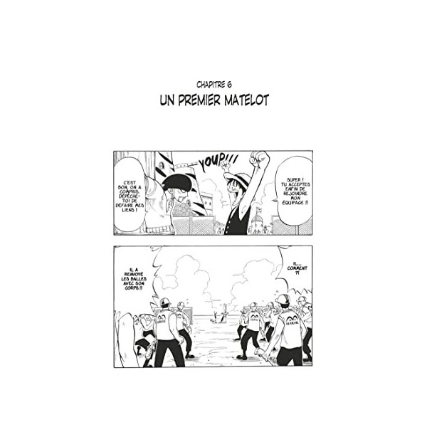 One Piece édition originale - Chapitre 06 : Un premier matelot One Piece Chapitres t. 6 