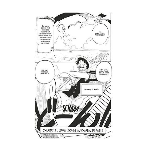 One Piece édition originale - Chapitre 02 : Luffy, lhomme au chapeau de paille One Piece Chapitres t. 2 