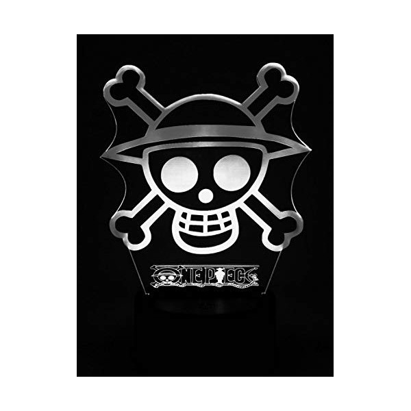 Lampe/veilleuse One Piece authentique Idée cadeau Décoration