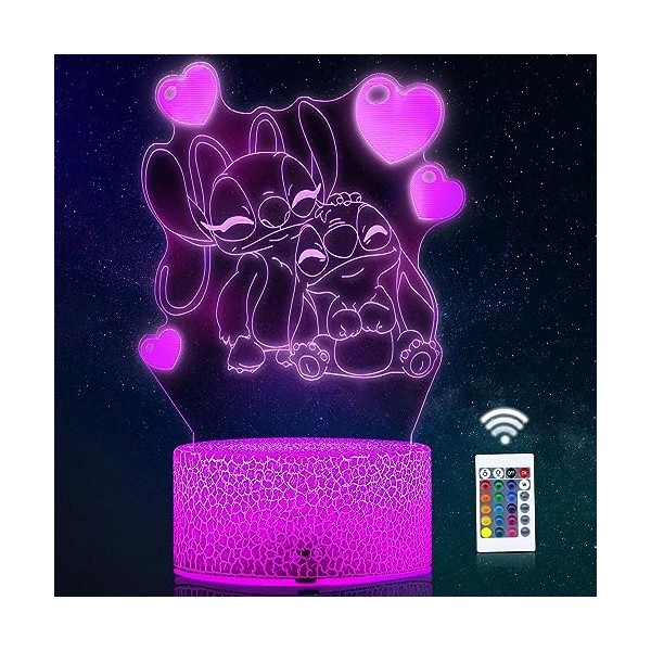 QQAAMZ One Piece Lampe Luffy Veilleuse 3d Illusion Led Tactil Maison Enfant De Decoration Chambre Luffy Sanji Zoro Nami Lampe