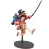 FISAPBXC One Piece Luffy Figurine,One Piece Figure Modèle,Animé Personnage Modèle,Figurine en PVC Action Statue Jouet de Coll