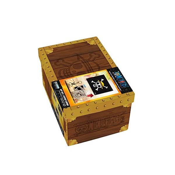 ABYSTYLE - ONE PIECE Coffret cadeau premium Drapeau + Porte-clés 3D + Mug
