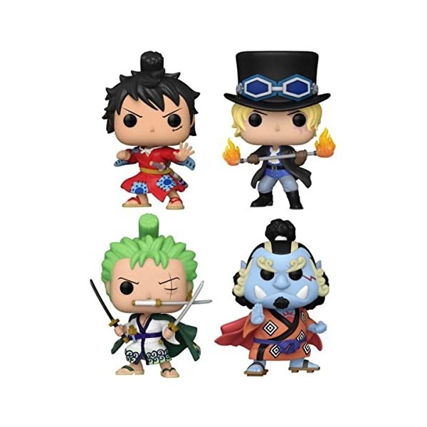 Funko Pop! Animation : One Piece 4 Pack GW Exc , Figurine daction en Vinyle à Collectionner - 69107