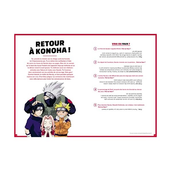 Naruto: le livre dactivités