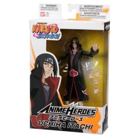 Bandai - Anime Heroes Beyond - Naruto Shippuden - Figurine 17 cm - Uzumaki - Transformation Kyubi - 37711 Multicolore