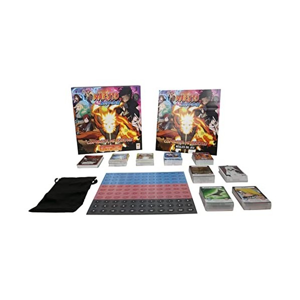 TOPI GAMES - Naruto Shippuden - Combats de Ninjas -Jeux de société - jeu de plateau - Jeu enfant - A partir de 7 ans - 2 à 6 
