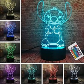 LOUHH Lampe Naruto, Veilleuse Naruto- Lampe Naruto LED Smart Remote Control Naruto Lampe 16 Couleurs NoëL Naruto Cadeau Chamb