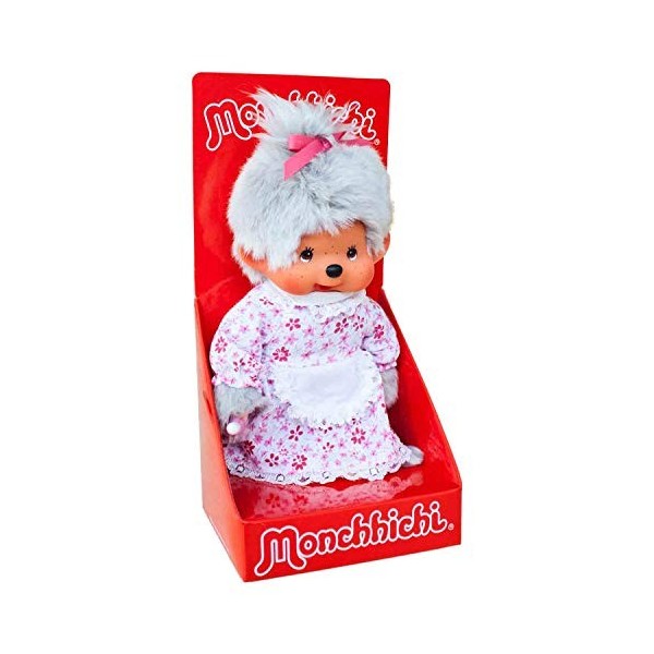 Bandai - Monchhichi - Peluche Monchhichi Naruto Shippuden - Peluche toute douce 20 cm pour enfants et adultes - SE241088
