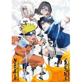 Nathan - Puzzle 1000 pièces - Naruto vs. Sasuke - Adultes et enfants dès 14 ans - Puzzle de qualité supérieure - Encastrement