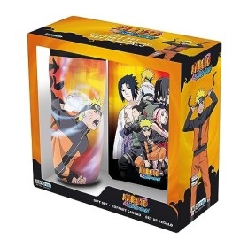 ABYSTYLE - NARUTO SHIPPUDEN Coffret cadeau Mug de voyage + Cahier