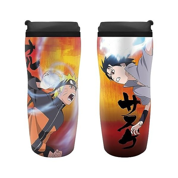 ABYSTYLE - NARUTO SHIPPUDEN Coffret cadeau Mug de voyage + Cahier