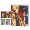 LGQHCE Naruto Classeur Carte Cartes,Livre Rangement Protège Carte,Album de Cartes Collectionner Cadeau,Display Album Porte Ca