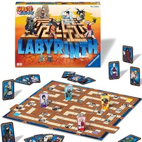 Ravensburger - Le Grand Classique des Jeux de société - Labyrinthe Naruto - Jeu de Plateau - Enfant et Famille - De 2 à 4 Jou