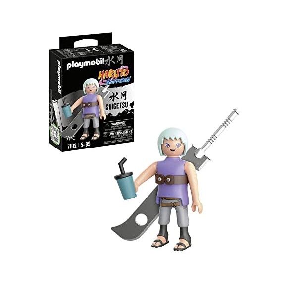 Playmobil 71112 Suigetsu - Naruto - Héros Issu de la série danime - pour reconstituer des scènes légendaires ou Inventer de 