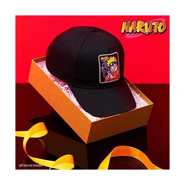 Naruto Casquette Enfant Garcon Casquettes de Baseball Snapback Casquette Trucker Chapeau Été Idée Cadeau Manga Anime Adulte E