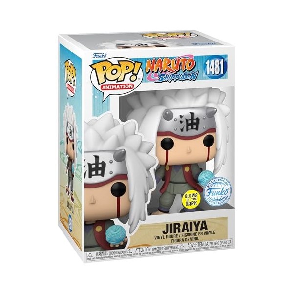 Funko Jiraiya with Rasengan Glow-in-The-Dark Pop Naruto