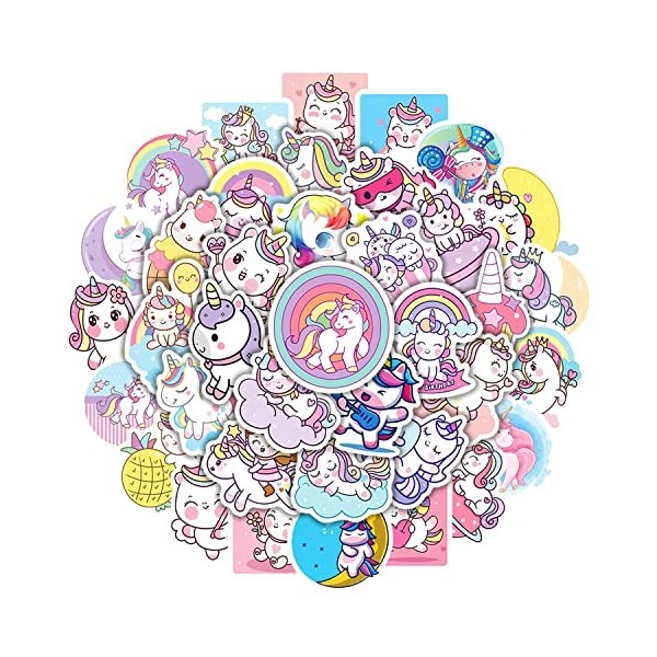 Ninja 100 pcs Autocollants pour Bouteilles Deau Ordinateur Portable Voitures Autocollants Cool pour Adultes Adolescents Enfa