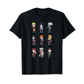 Naruto Shippuden Déformé 9 vers le haut T-Shirt
