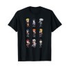 Naruto Shippuden Déformé 9 vers le haut T-Shirt
