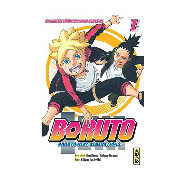 Boruto - romans - Tome 1 - La nouvelle génération prend son envol