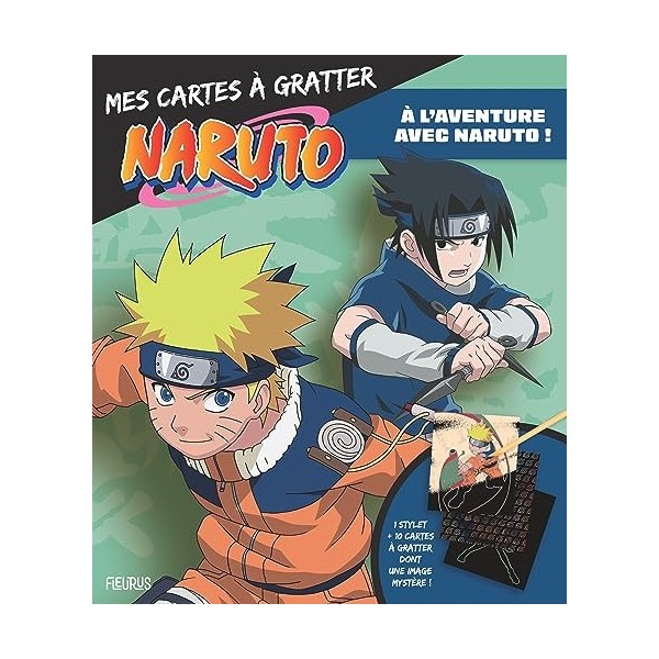 Cartes à gratter - Naruto - A laventure avec Naruto !